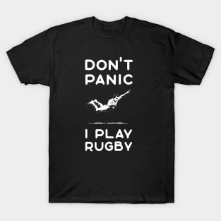 Rugby Players Don't Panic T-Shirt